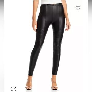 PLUSH Fleece Lined Faux Leather Moto Leggings sizes XS‎ & Medium KEEP You WARM